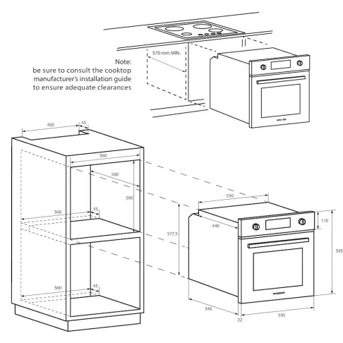 Four pyrolyse ROSIERES RF6C37979PN - 2