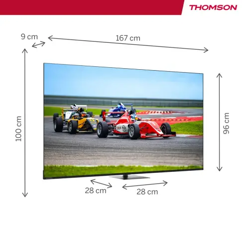 Tv qled 75'' THOMSON 75QG7C14 - 2
