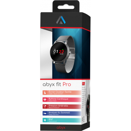 abyx fit touch abyx montre connectÃ©e Abyx Fit Montre ConnectÃ©e Auchan Abyx Fit Ozone Rose