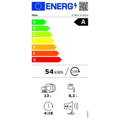Lave-vaisselle tout intégré 60 cm MIELE G5651VIACTIVE - 9