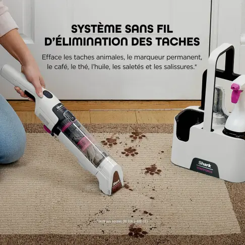 Nettoyeur détachant portable SHARK HX100EUT - 13