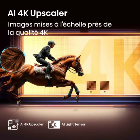 Tv led 43'' HISENSE 43A6Q - 3