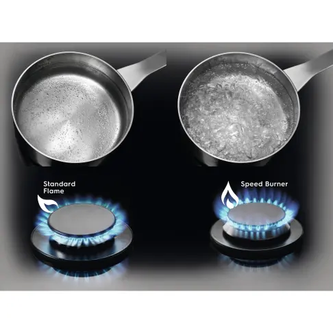 Plaque de cuisson gaz ELECTROLUX KGS6424SX - 4