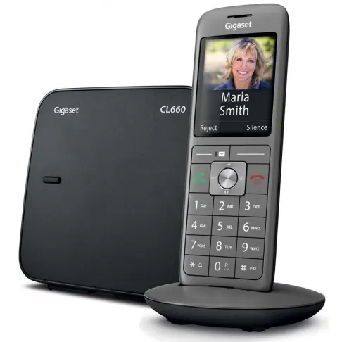 Telephone sans fil GIGASET SIEMENS GIGA CL 660 SOLO ANTHRACITE - 2