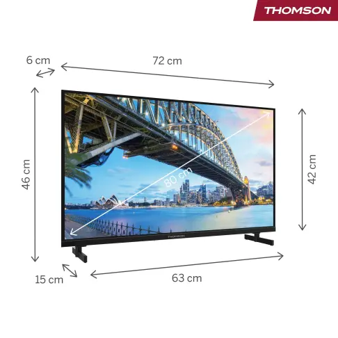 Tv led 32'' THOMSON 32HG2S15K - 3
