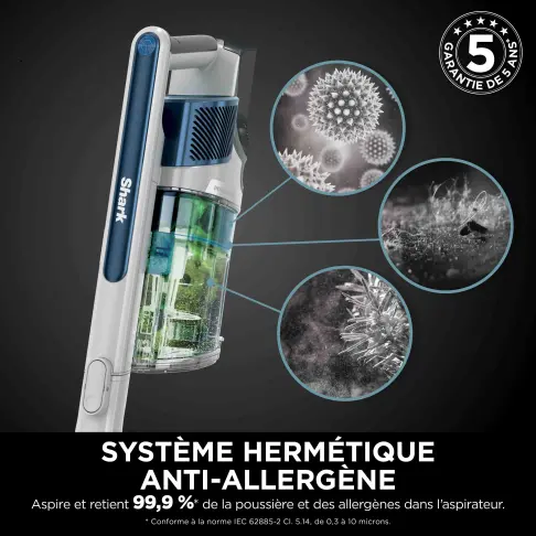 Aspirateur balai SHARK IZ380EU - 4