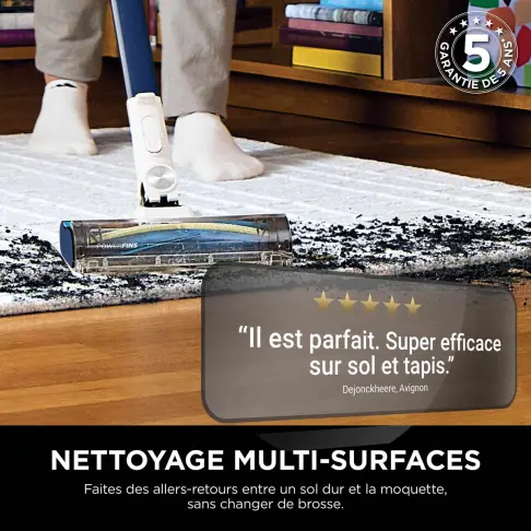 Aspirateur balai SHARK IZ380EU - 10