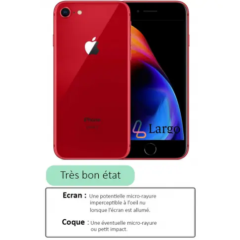 iPhone 8 64 Go Rouge Reconditionné - 1