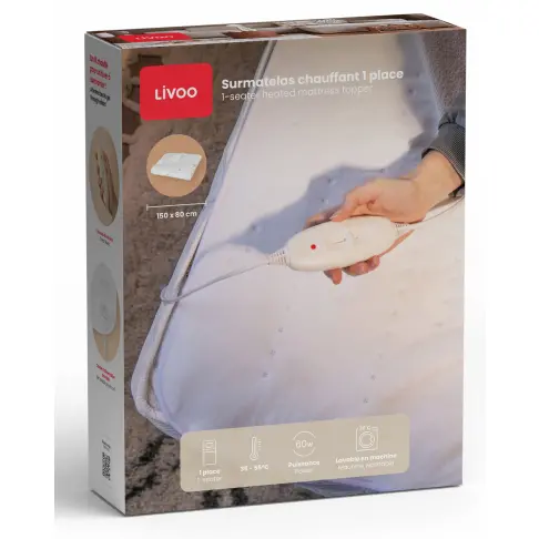 Couverture chauffante LIVOO DOS216W - 4