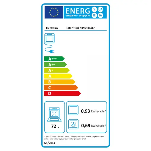 Four pyrolyse ELECTROLUX EOE7P12X - 4