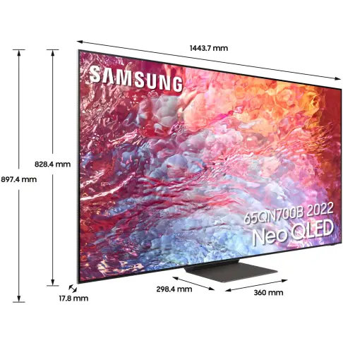 Télé led 65 pouces SAMSUNG QE65QN700B - 17