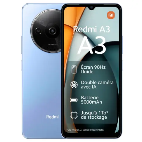 Smartphone XIAOMI REDMIA3BLEU - 1