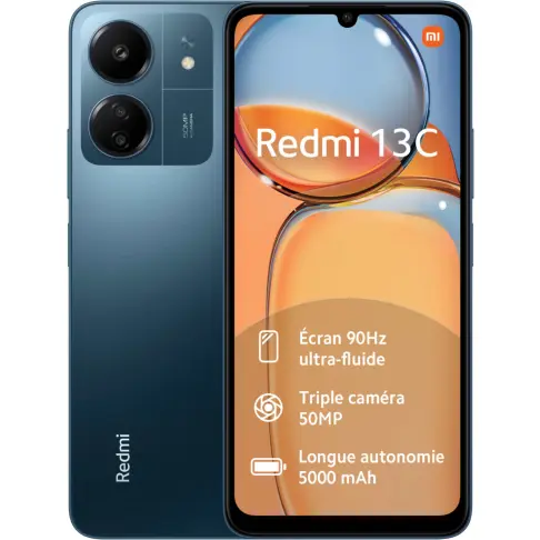 Smartphone XIAOMI REDMI13C128BLEU - 1