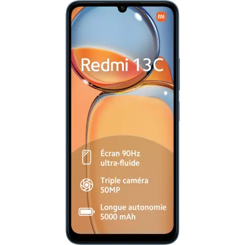 Smartphone XIAOMI REDMI13C128BLEU - 2
