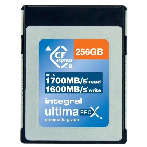 Compactflash express 2.0 INTEGRAL INCFE256G1700/1600/S400 - 2
