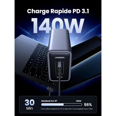 Chargeur secteur UGREEN 90903B - 11