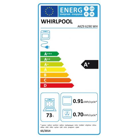 Four pyrolyse WHIRLPOOL AKZ 96290 WH - 4