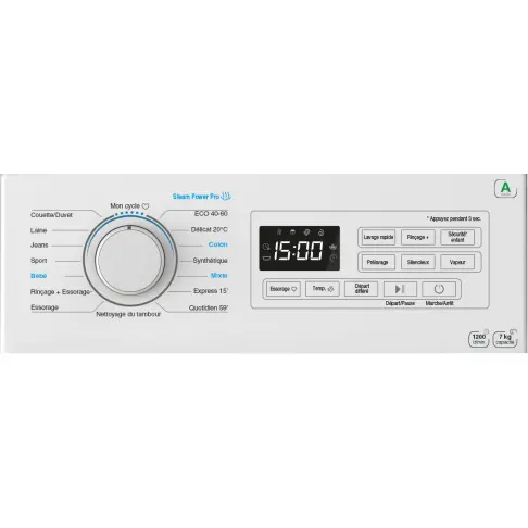 Lave-linge top FAGOR FLT7012ADP - 2