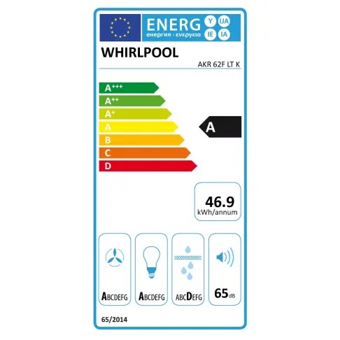 Hotte décorative WHIRLPOOL AKR62FLTK - 3