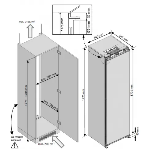 Congélateur intégré BEKO BFNA247E30SN - 4