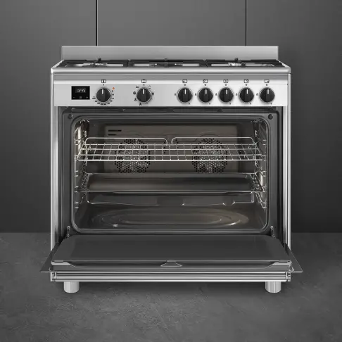 Cuisinière dessus gaz SMEG GAMME ELITE BG91CTX2 - 4