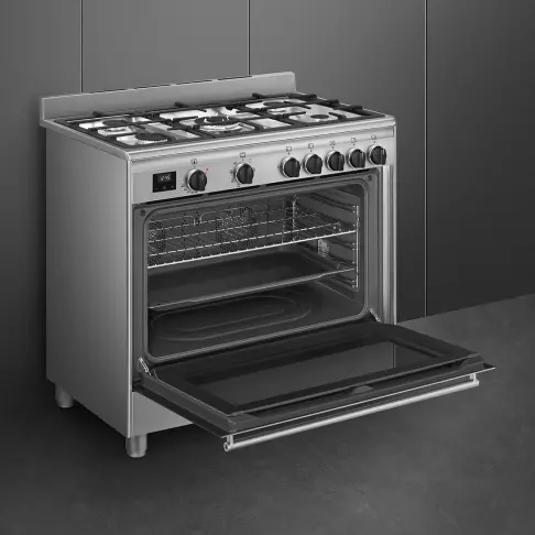 Cuisinière dessus gaz SMEG GAMME ELITE BG91CTX2 - 5