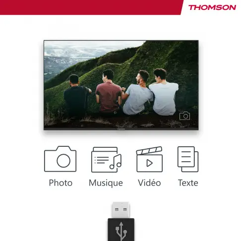 Tv led 43'' THOMSON 43FD2S13 - 12