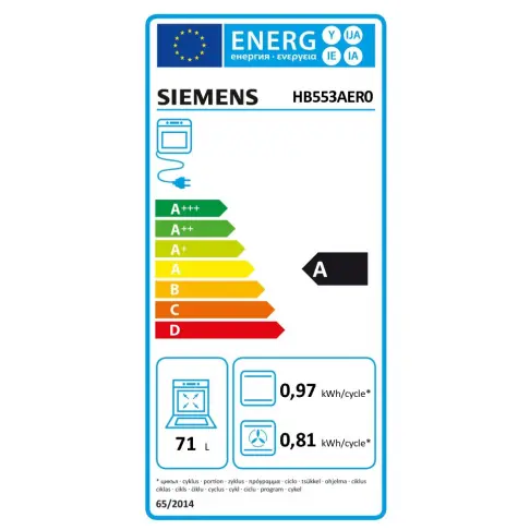 Four hydrolyse - écoclean SIEMENS HB553AER0 - 5