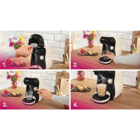 Cafetière à dosettes BOSCH TAS107E - 9