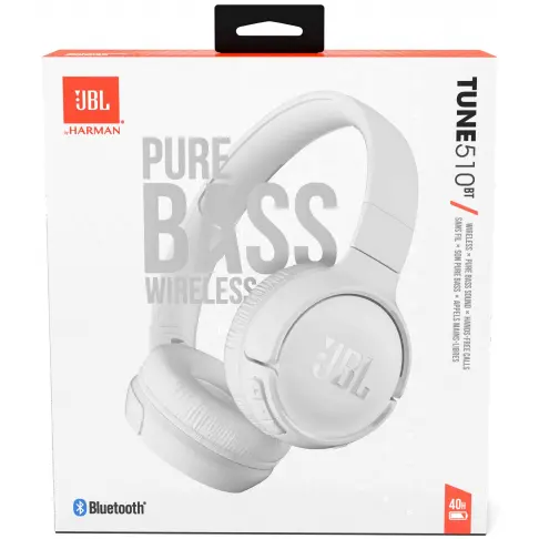 Casque sans fil JBL TUNE510BTBLANC - 6