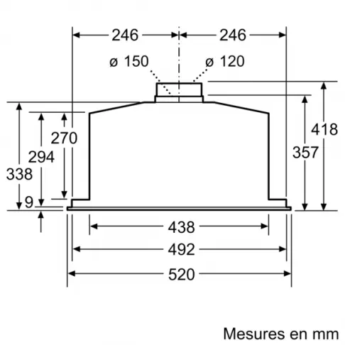 Groupe filtrant BOSCH DHL 575 C - 9