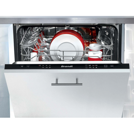 Lave-vaisselle tout intégré 60 cm BRANDT BDJ424LB