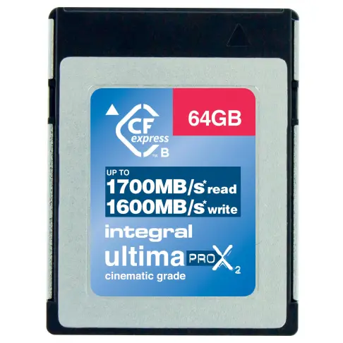 Compactflash express 2.0 INTEGRAL INCFE64G1700/1600/S800 - 2