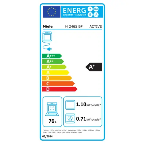 Four catalyse MIELE H2465BPOBSW - 4