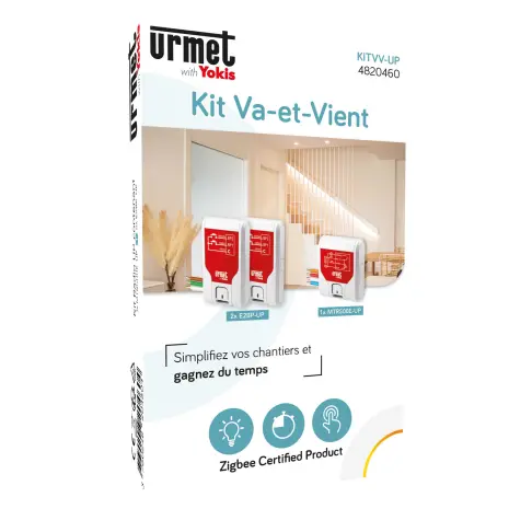 Automatisme luminaire URMET CAPTIV KITVV-UP - 1