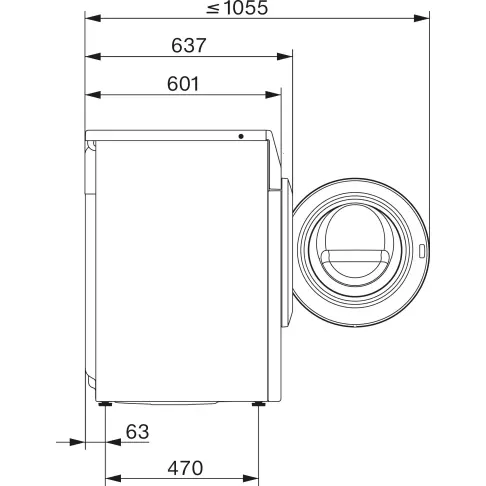 Lave linge séchant MIELE WTD163WCS - 8