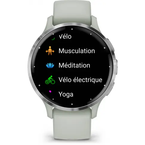 Montre connectée GARMIN Venu 3S Silver 010-02785-01 - 3