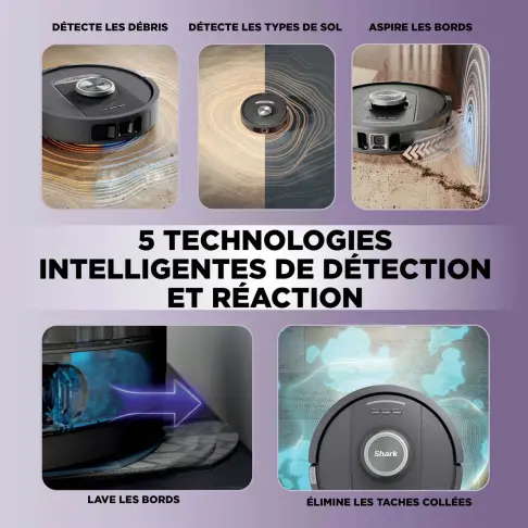 Aspirateur robot laveur SHARK RV2800YEEU - 10