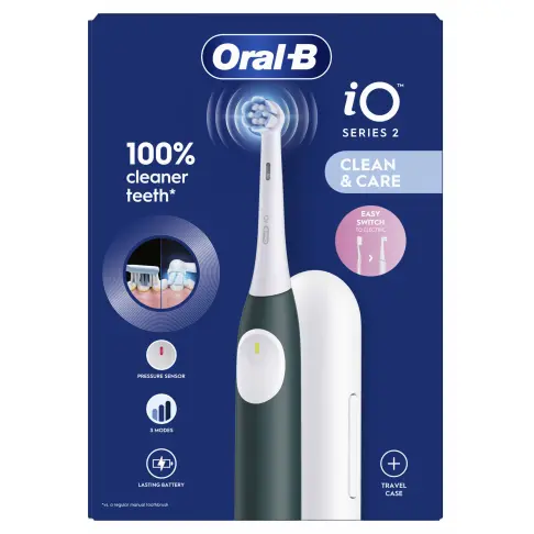 Brosse à dent électrique ORAL-B IO2SERIESFORESTGREENTC - 2