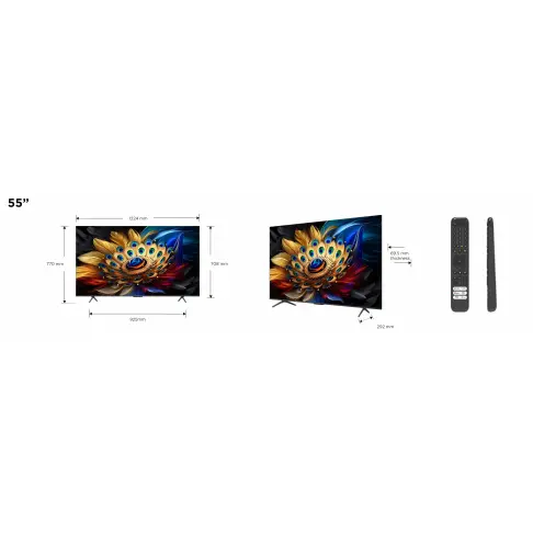 Tv qled 55'' TCL 55C655 - 3