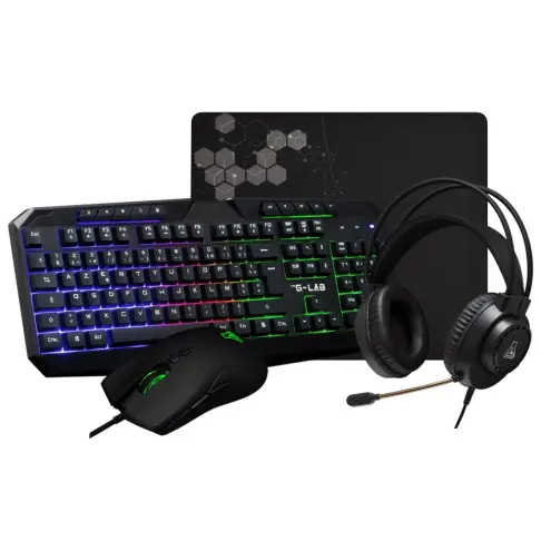 Clavier gaming THE G-LAB COMBO-NATRIUM/FR - 1