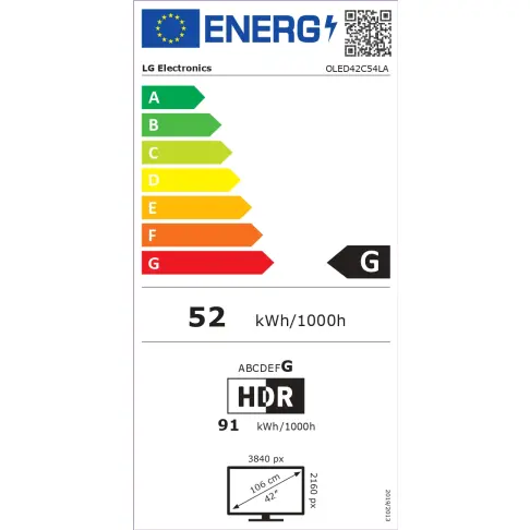 Tv oled 42'' LG OLED42C54LA - 7