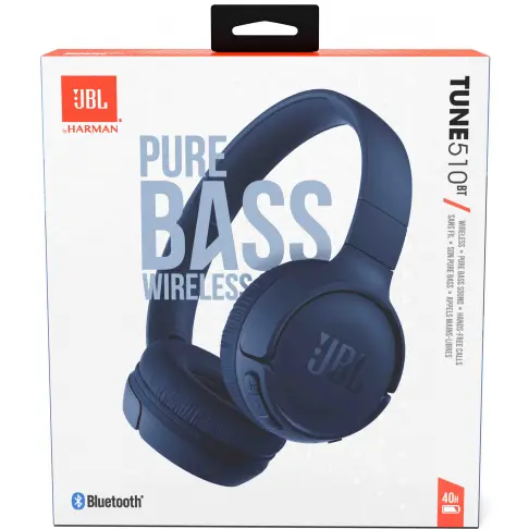 Casque sans fil JBL TUNE510BTBLEU - 7