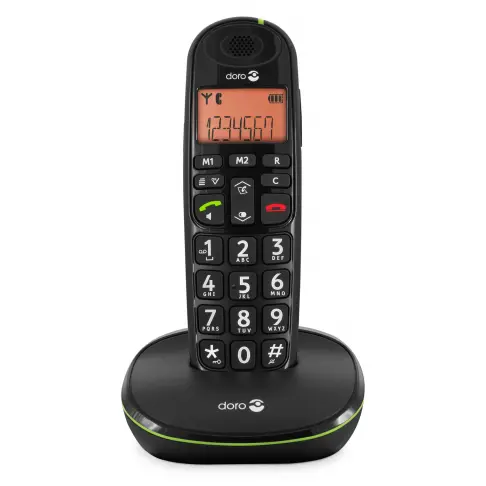 Telephone sans fil DORO PHONEEASY 100 W NOIR - 1