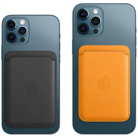 Porte-carte Apple MagSafe Cuir Orange - 4
