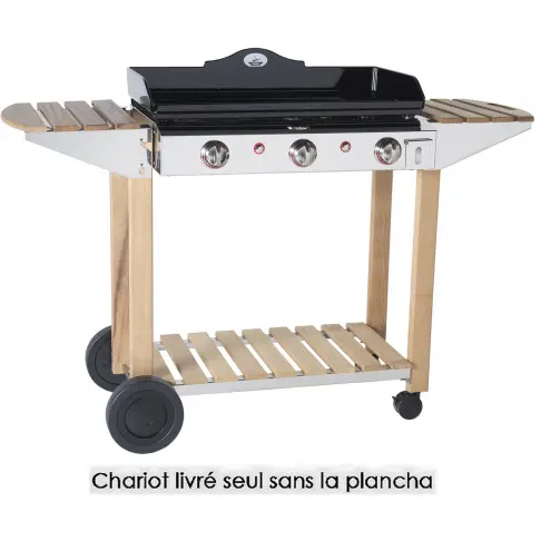 Chariot et capot de plancha FORGE ADOUR 934750 - 1