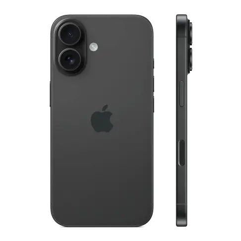 Smartphone APPLE iPhone 16 Noir 128 Go - MYE73ZD/A - 2