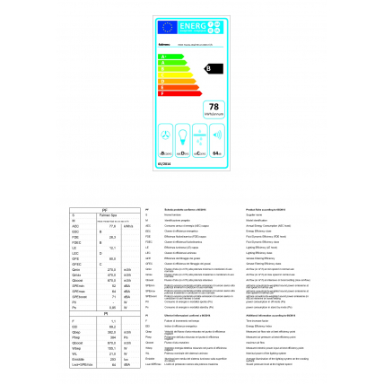 Hotte Decor Falmec Iride 1430 Mda