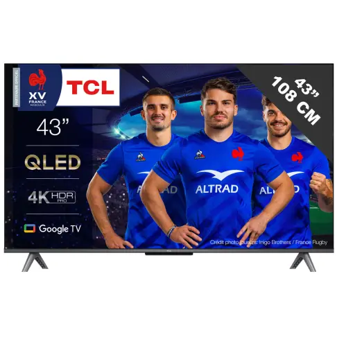 Télé led 43 pouces TCL 43C649 - 1