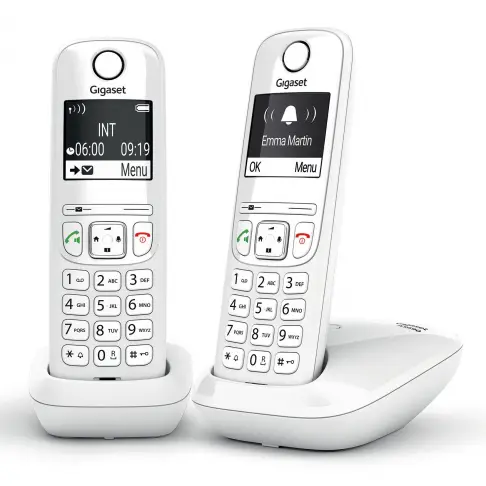 Téléphone sans fil GIGASET SIEMENS GIGA AS 690 DUO BLANC - 1